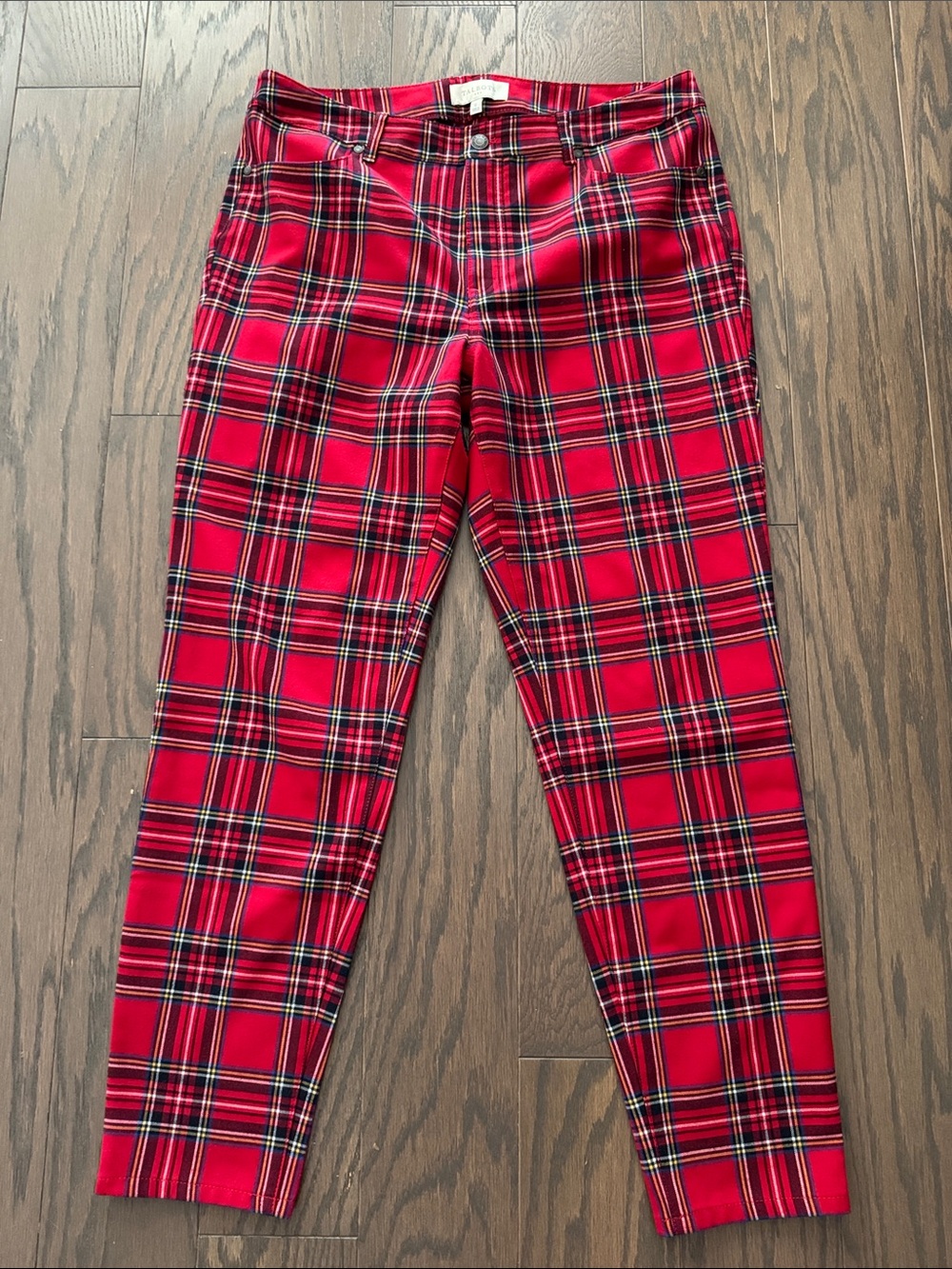 Talbots Plaid Holiday Pants
